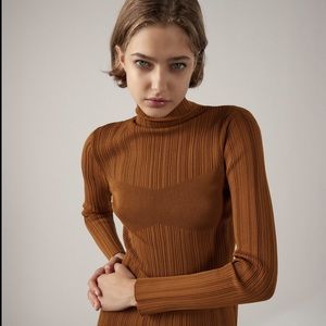 Zara Cropped Knit Sweater
